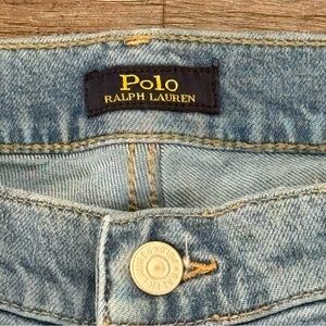 Polo Ralph Lauren TOMPKINS MID RISE SKINY CROP Jeans‎ Size 32